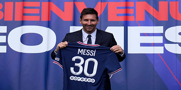 梅西加盟巴黎24小时卖了83万件球衣