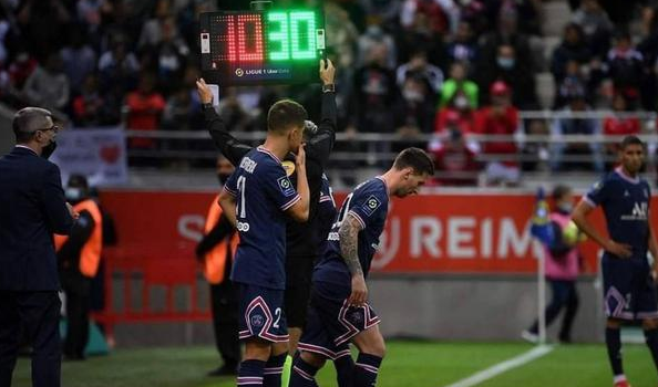 梅西巴黎替补首秀，姆巴佩双响喜获四连胜