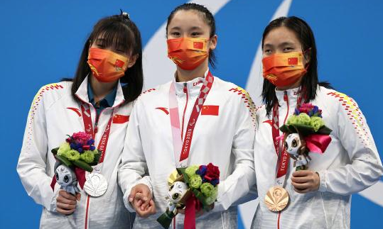 中国游泳已3次包揽残奥金银铜牌