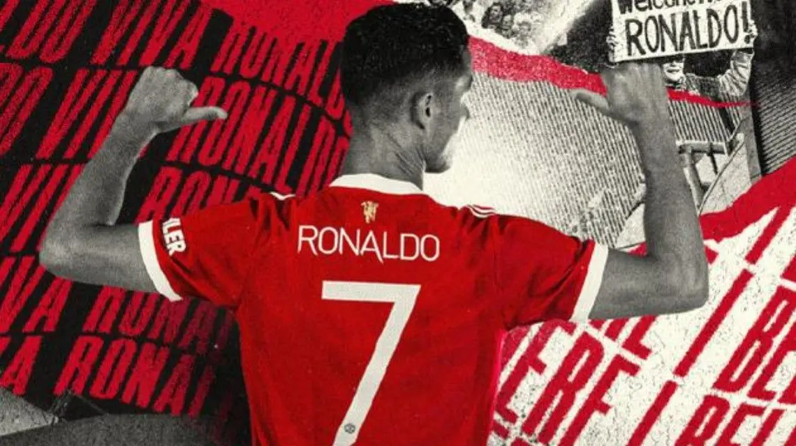 回来了，C罗重披曼联7号球衣，再创奇迹