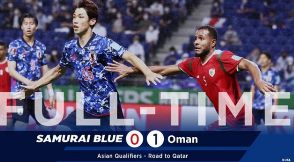 世预赛爆冷，日本0-1爆冷不敌五档球队阿曼