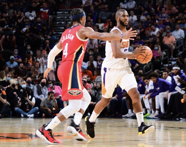 保罗总助攻升历史第三 太阳20分逆转送鹈鹕四连败