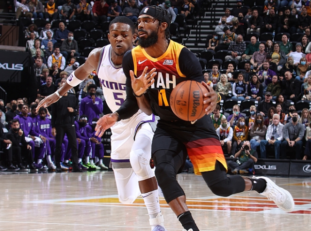 爵士险胜国王保住西部第一 米切尔36＋8＋6赛季新高