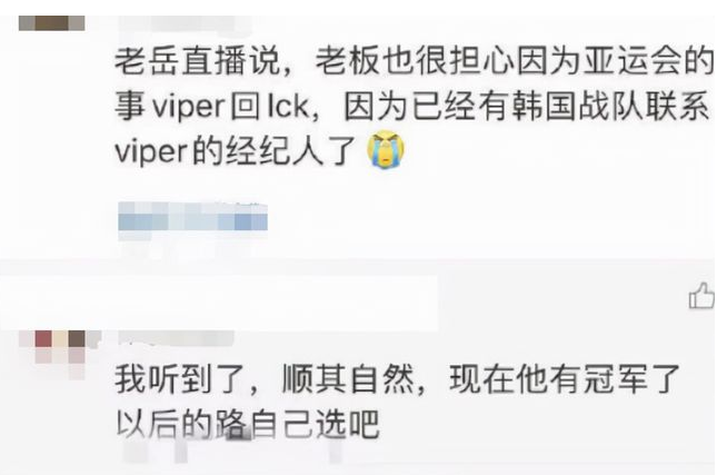 viper或将回韩国