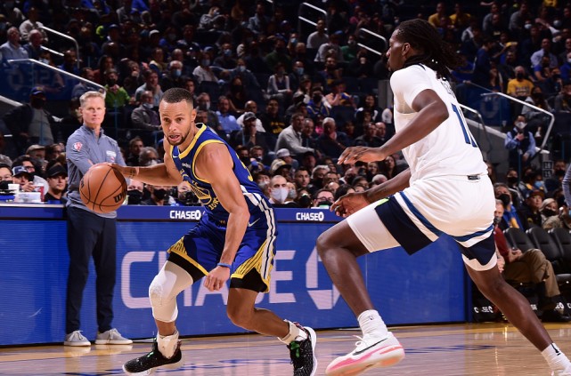 勇士123-110战胜森林狼拿到六连胜 爱德华兹空砍48分