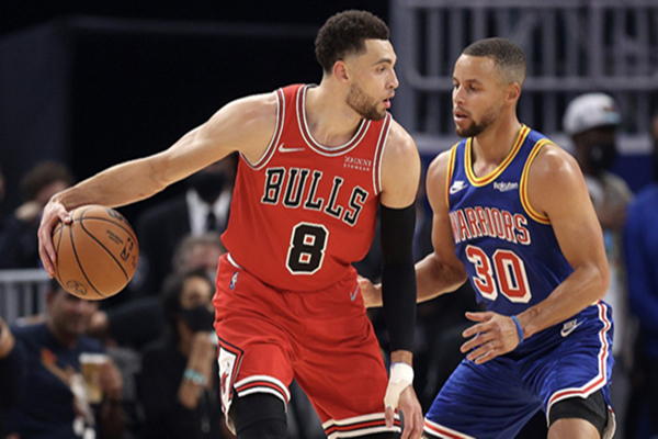 勇士26分大胜公牛 库里40分三分命中数超雷阿伦