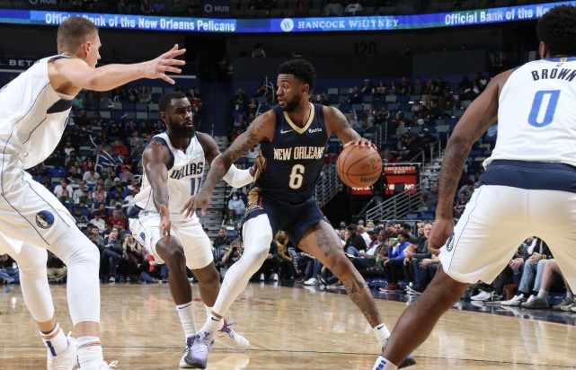 独行侠客场狂胜鹈鹕32分 东契奇三节28＋14打卡