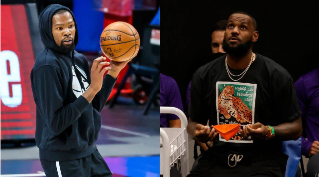 退役球员票选MVP，杜兰特第一库里第四