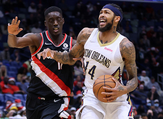 英格拉姆28＋8＋8 鹈鹕111-97击败开拓者