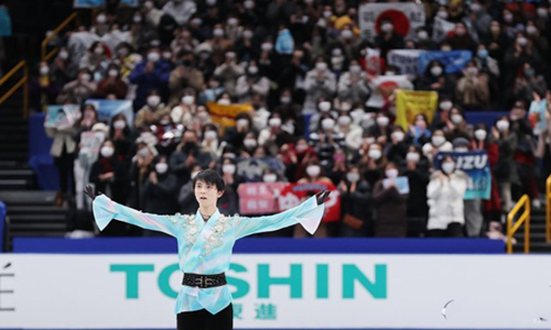羽生结弦6度加冕全日冠军 锁定北京冬奥入场券