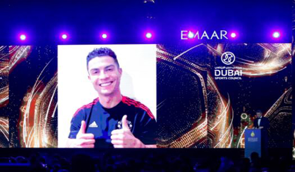 C罗荣膺环足奖历史最佳射手