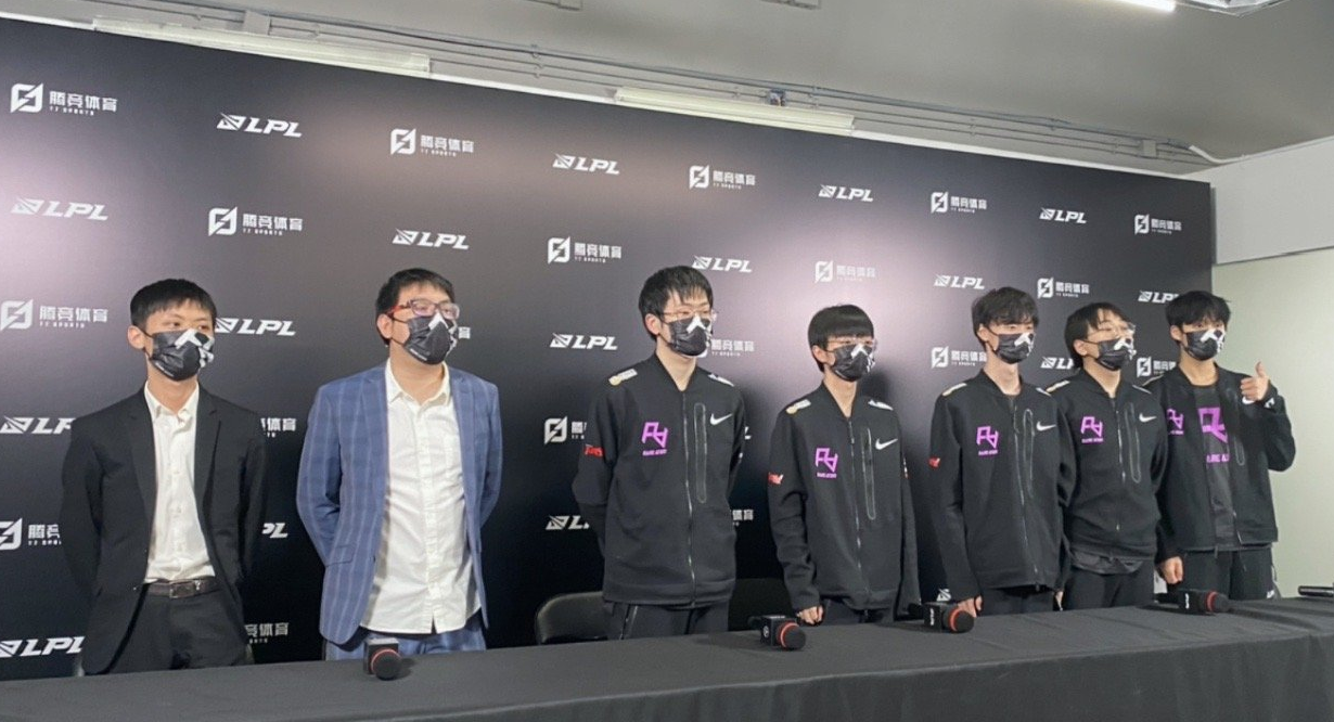 2022春季赛RA战队vsTES战队战报