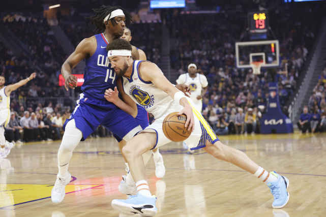 库里复出 快船97-112勇士