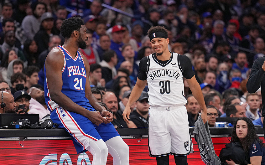 杜兰特轰25＋14＋7 篮网129-100费城