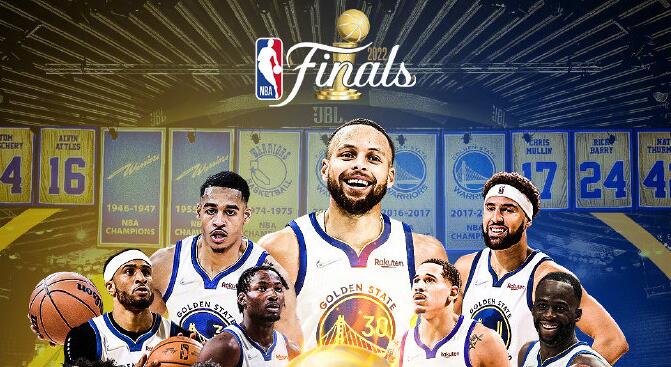 勇士队夺得NBA总冠军